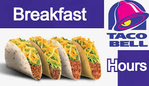 Taco Bell has some unique breakfast offerings. 