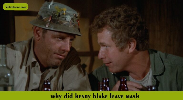 why did henry blake leave mash
