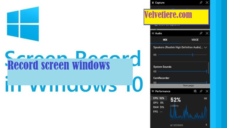 record screen windows