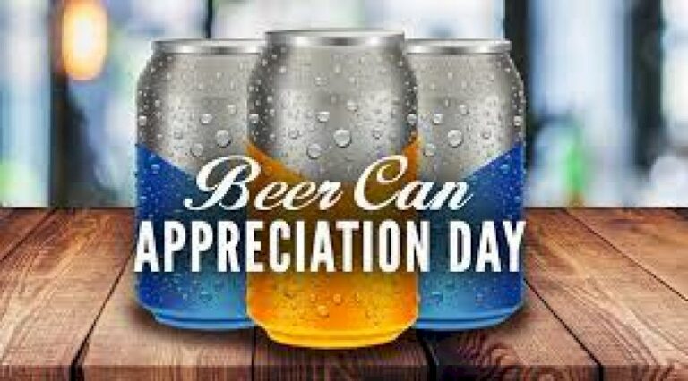 National Beer Can Appreciation Day, All Information Updated 2023