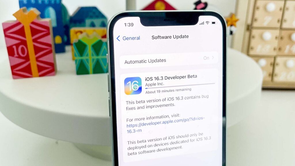 Release of iOS16.3