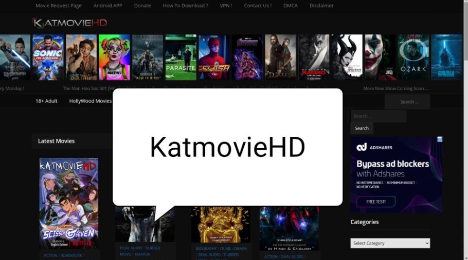 Kat MovieHD URLs
