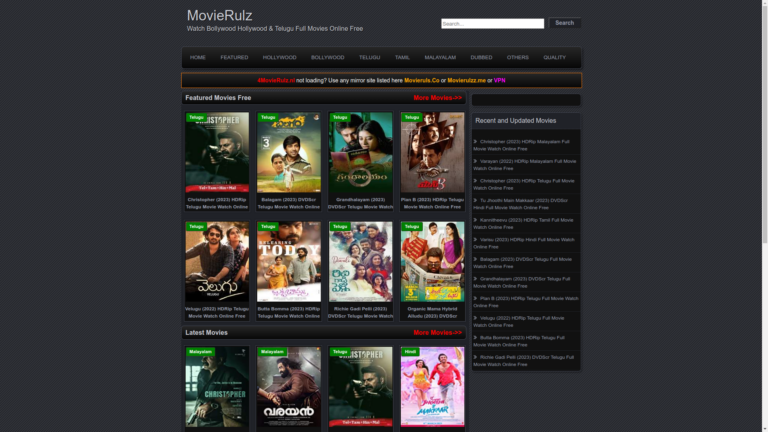 4movierulz Wap – Latest Telugu Movies In 4k, 720p, And 1080p Hd!