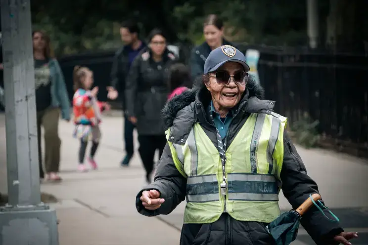 Legendary Brooklyn School Crossing Guard 'Miss Maggie' Retiring at Age 90